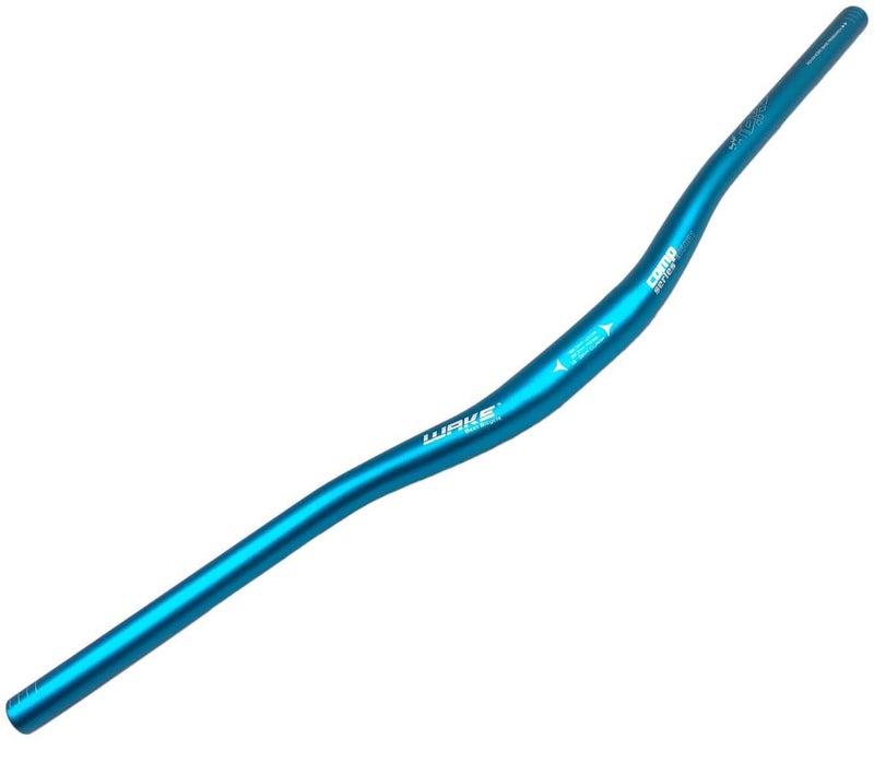 BNVB Wake 31.8mm MTB Mountain Bike Handlebar, Aluminum Alloy Mountain Bike Bicycle Riser Handlebar Extra Long 720/780mm with Paint Matte Surface (Blue, 720mm) - Image 1